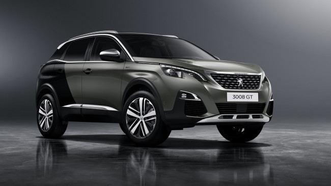 Обои картинки фото peugeot 3008 2017, автомобили, peugeot, 2017, 3008