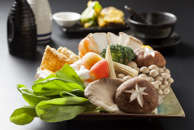 Обои картинки фото еда, салаты,  закуски, кухня, японская