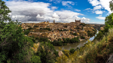Картинка города толедо+ испания панорама