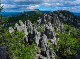 Картинка таганай природа горы скалы россия южный урал