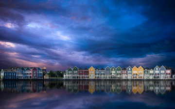 Картинка города -+панорамы нидерланды