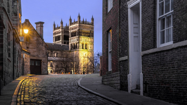 Обои картинки фото durham cathedral,  england, города, - католические соборы,  костелы,  аббатства, england, durham, cathedral