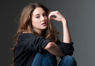 обоя девушки, shailene woodley, поза