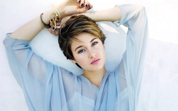 обоя девушки, shailene woodley, поза