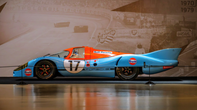 Обои картинки фото 1971 gulf porsche, автомобили, porsche, 1971, gulf