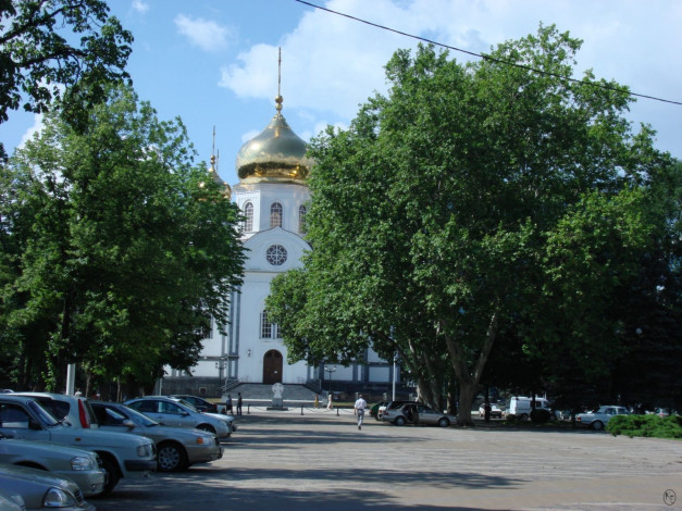 Обои картинки фото краснодар, храм, александра, невского, города, православные, церкви, монастыри