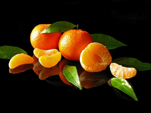 Обои картинки фото еда, цитрусы, мандарины, фрукты, плоды