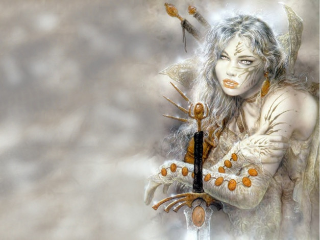 Обои картинки фото luis, royo, фэнтези