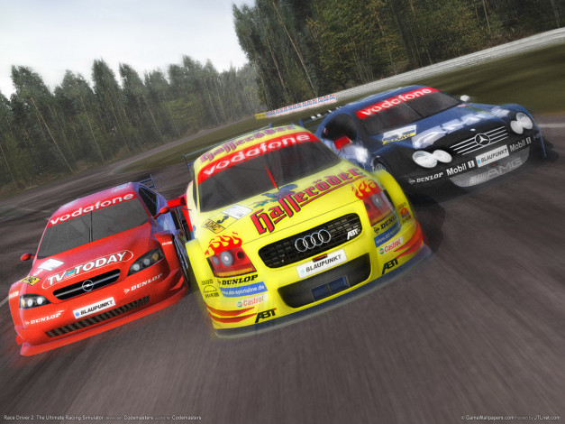 Обои картинки фото видео, игры, race, driver, the, ultimate, racing, simulator
