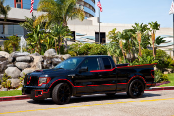 Картинка 2013 ford 150 crime fighter автомобили f-150 дом сад