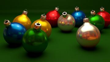 Картинка 3д+графика праздники+ holidays шары