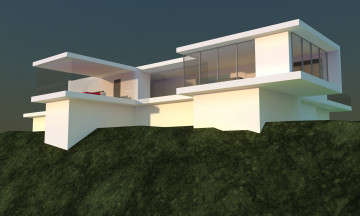 Картинка 3д+графика архитектура+ architecture дом
