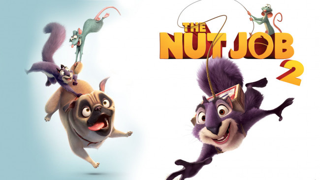 Обои картинки фото мультфильмы, the nut job 2, мультфильм, the, nut, job, 2, снимок, кадр, роль, персонажи