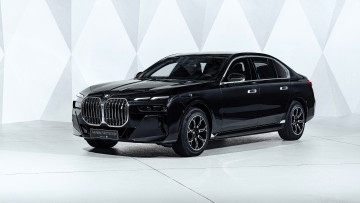 Картинка bmw+i7+xdrive+60+protection+2023 автомобили bmw черный