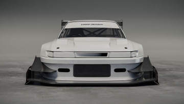 Картинка nissan+silvia+s13 автомобили 3д nissan silvia s13 time attack tuning car тюнинг авто