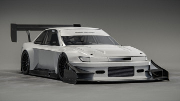 Картинка nissan+silvia+s13 автомобили 3д nissan silvia s13 time attack tuning car тюнинг авто