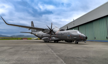 Картинка авиация военно-транспортные+самолёты сasa c295 лeгкий турбовинтовой транспортный самолeт airbus military