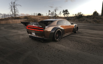 Картинка dodge+charger+daytona автомобили 3д dodge charger daytona benshee v8 widebody tuning car тюнинг авто