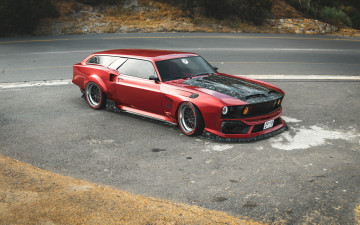 Картинка ford+mustang+boss+429 автомобили 3д ford mustang boss 429 shooting brake tuning car тюнинг авто