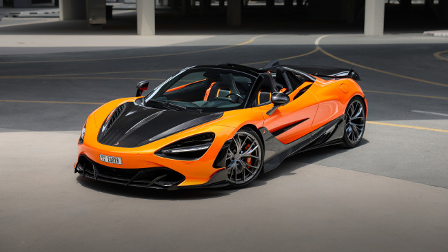 Обои картинки фото mclaren 720s spider, автомобили, mclaren, 720s, spider, fury, top-car, tuning, car, тюнинг, авто