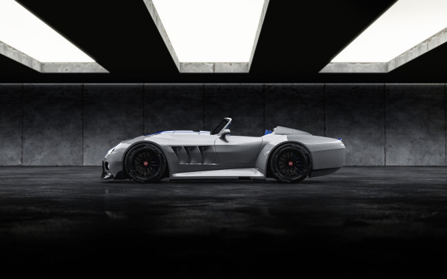 Обои картинки фото shelby cobra, автомобили, 3д, shelby, cobra, ac, new, generation, tuning, car, тюнинг, авто