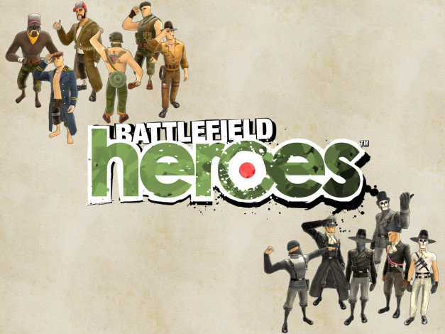 Обои картинки фото battlefield, heroes, видео, игры