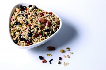 Картинка еда крупы зерно специи семечки рис бобы