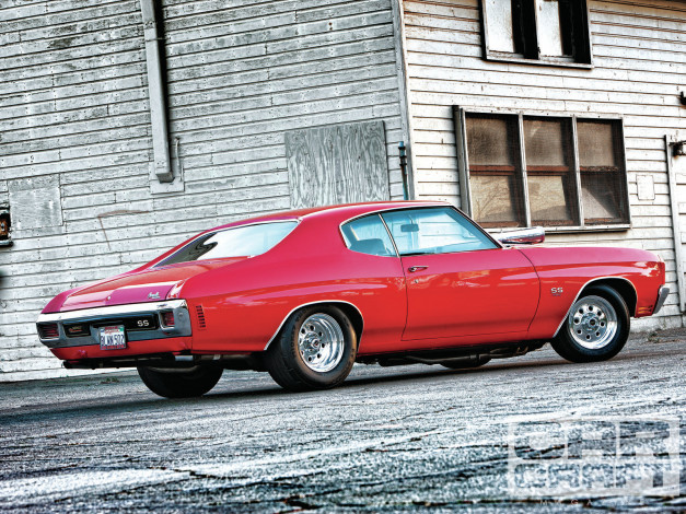 Обои картинки фото 1970, ls6, chevrolet, chevelle, автомобили, hotrod, dragster