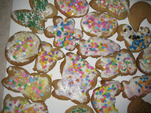 Картинка еда пирожные кексы печенье глазурь