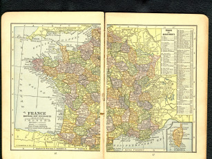 Картинка разное глобусы карты франция