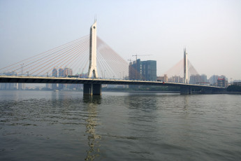 Картинка города мосты китай гуанчжоу