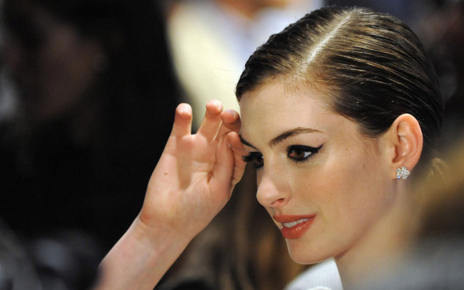 Обои картинки фото Anne Hathaway, девушки, кинозвезда, актриса