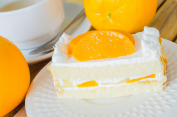 Картинка еда торты десерт дольки апельсины крем цитрусы фрукты чизкейк тортик торт сладкое