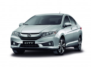 обоя автомобили, honda, 2014г, br-spec, city