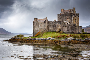 Картинка scotland города -+дворцы +замки +крепости замок озеро горы