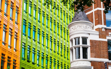 Картинка города лондон+ великобритания вест-энд лондон london архитектура окна здания англия england west end