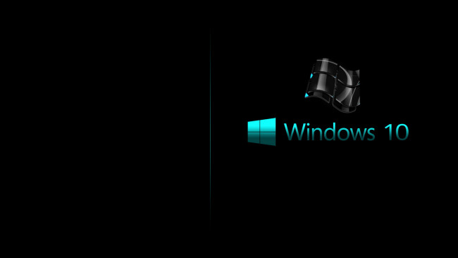 Обои картинки фото компьютеры, windows 10, логотип, фон