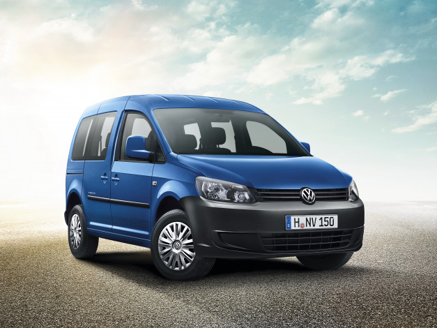 Обои картинки фото автомобили, volkswagen, caddy