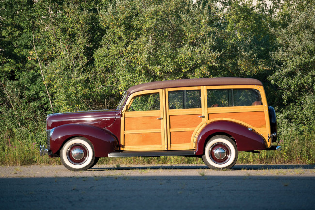 Обои картинки фото автомобили, классика, station, standard, ford, v8, 1940г, wagon
