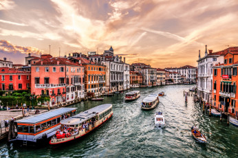 обоя venice, города, венеция , италия, каналы
