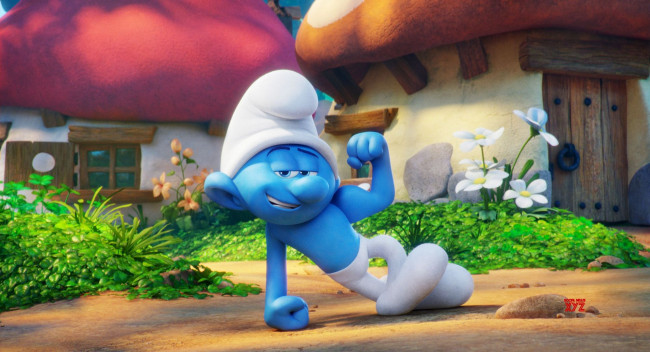 Обои картинки фото мультфильмы, smurfs,  the lost village, роль, кадр, смурфы, мультфильм, 3, персонажи