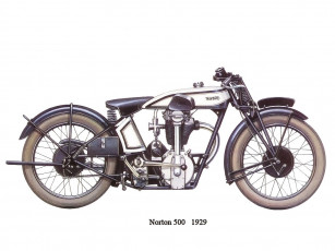 Картинка norton 500 мотоциклы рисованные
