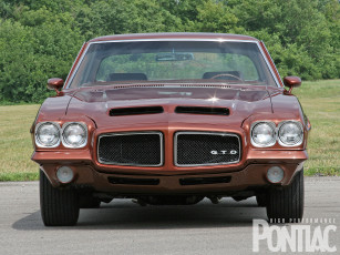 Картинка 1971 pontiac gto judge автомобили