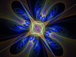 Картинка 3д графика fractal фракталы абстракция тёмный узор