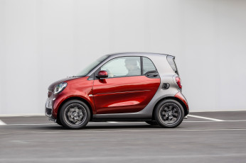 Картинка автомобили smart made красный 2014г c453 coupе tailor brabus fortwo