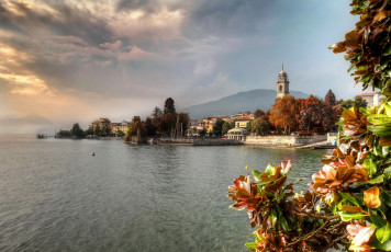 Картинка pallanza+италия города -+пейзажи река дома италия pallanza набережная