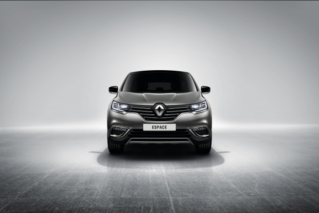 Обои картинки фото автомобили, renault, темный, 2015г, espace