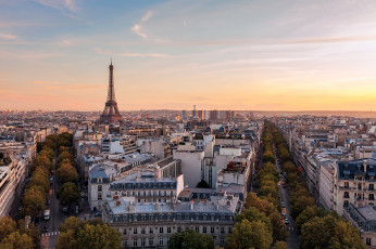 Картинка paris +france города париж+ франция вид панорама
