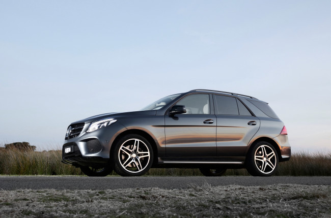 Обои картинки фото автомобили, mercedes-benz, gle, 500, au-spec, amg, line, 4matic, 2015г, w166