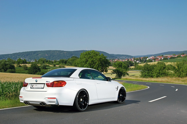 Обои картинки фото автомобили, bmw, m4, cabrio, by, mbdesign, f83, 2015г